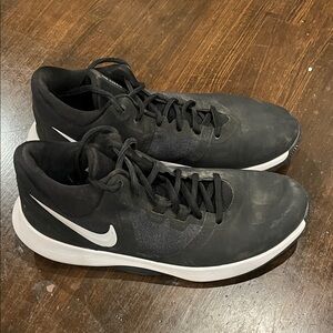 Nike Black and White Athletic Shoes